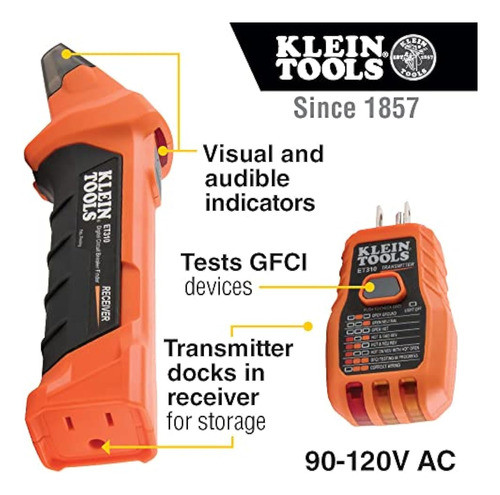 Klein Tools Et310 - Localizador De Circuitos De Ca 1
