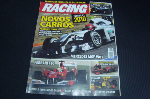 Revista Racing 277 / Carros Mercades Ferrari Renault Dakar 0