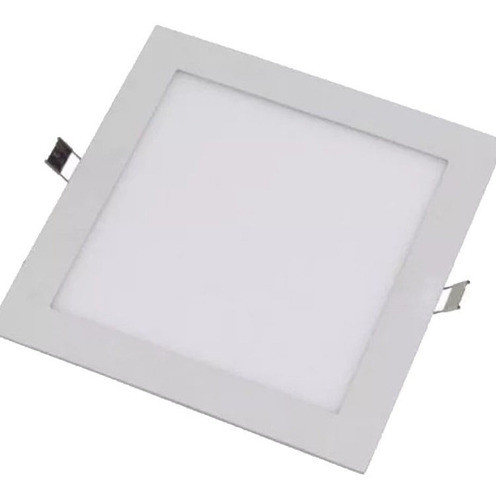Artefacto Led 6w Cuadrado 120x120mm Embutir 4000k Nova 0