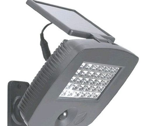 Aplique Solar Gran Potencia Un Vigilante 200 Lm. 30 Led 0.2* 0
