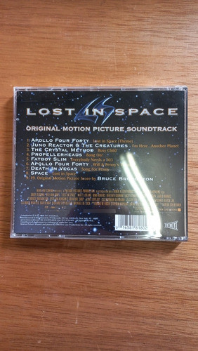 Cd Lost In Space Original Motion Picture (importado) 1