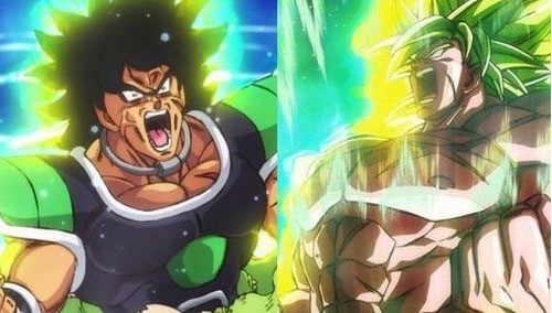 Dragon Ball Z Broly Super Saiyan Legendario De Pvc Importada 1