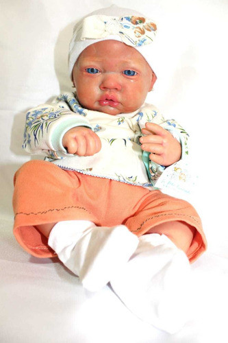 Bebe Bebote Realista Real Pintado A Mano Reborn Único! 1