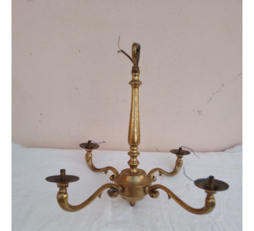 Linda Antigua Araña En Bronce Para Terminar D Armar 4 Brazos 0