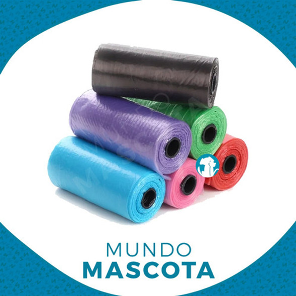 Bolsa / Bolsita Residuos Perro 6 Unidades / Mundo Mascota 0 Bolsa / Bolsita Residuos Perro 6 Unidades / Mundo Mascota 0