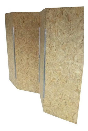 Módulos Biombo Divisorios De Placa Osb De 3 Hojas 0