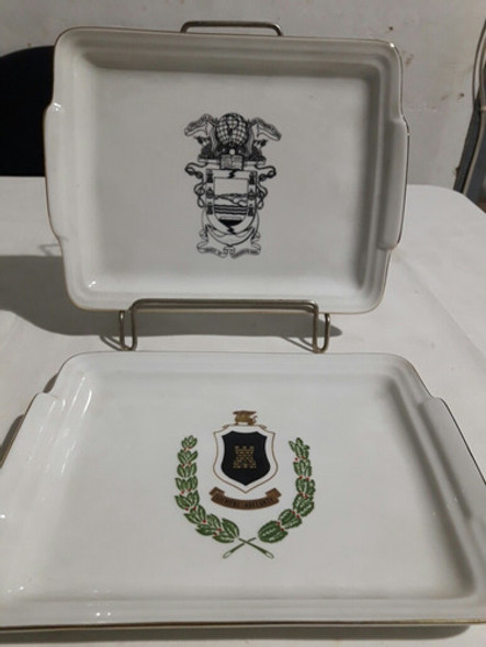 Bandejitas/despojadores Finísima Porcelana Armada Argentina 1