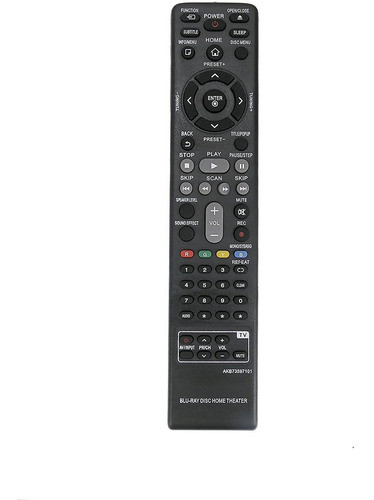 Control Remoto  Akb73597101 Para LG Blu-ray Home Theater 0