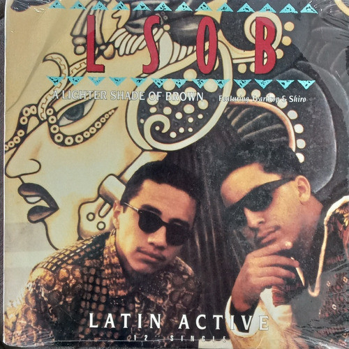 L S O B- Latin Active / A Lighter Shade Of Brown- Raro 1991 0