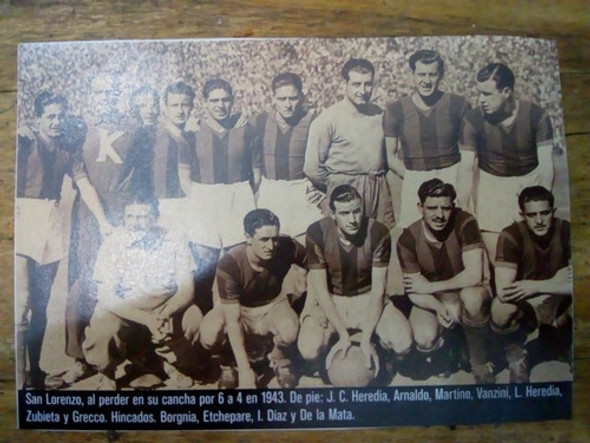 Recorte San Lorenzo 1943 0 Recorte San Lorenzo 1943 0