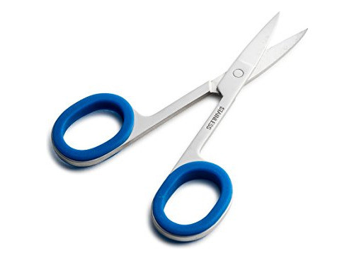 Empuñadura De Goma Oceanpure Puntas Curvadas Tijeras De Uñas 0