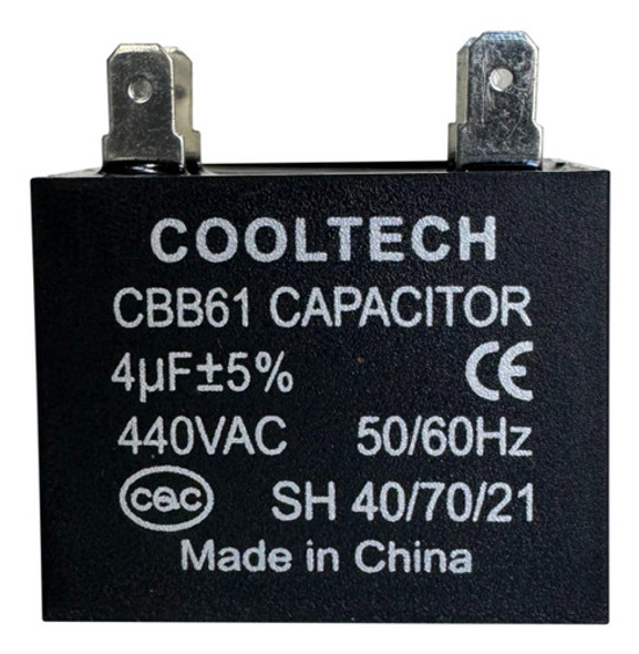 Capacitor Ventilador 2uf 450v 0