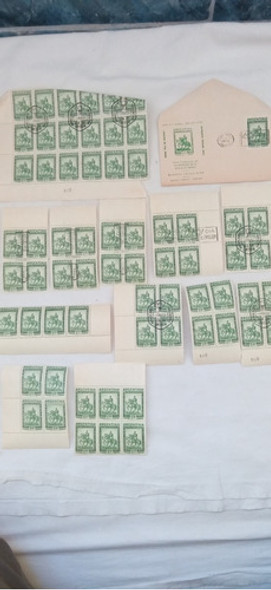 Lote Sobre Y Estampillas 104 Aniversario Batalla De Caseros 0