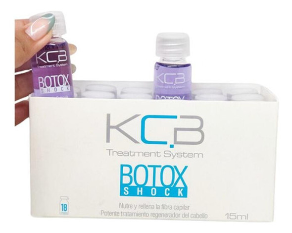 Ampolla Botox Shock Kcb X18 Unds Acido Hialuronico 1 Ampolla Botox Shock Kcb X18 Unds Acido Hialuronico 1