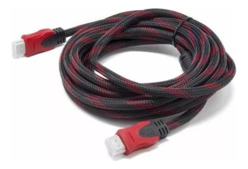 Cable Hdmi 10m  Full Hd Alta Definicion Mallado Con Filtros 0