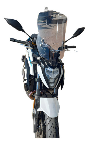 Parabrisas Moto Cf 650 Nk Naked Elevado Con Anclajes Cf650nk 0