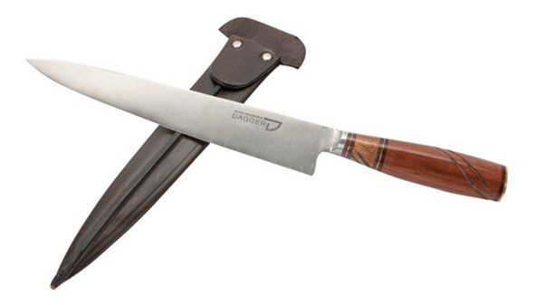 Cuchillo Regional Cabo Madera Hoja Acero Inoxidable 26 Cm 0