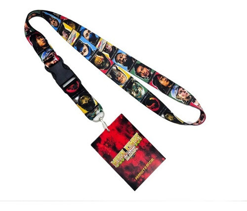 Cinta Llavero Lanyard Mortal Kombat Licencia Oficial Warner 0