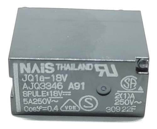 Rele Relay Jq1a-18v Ajq3346 18v 5a 4pin 0