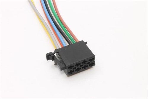 Ficha 8 Vias Negra Stereo Tipo Universal 0