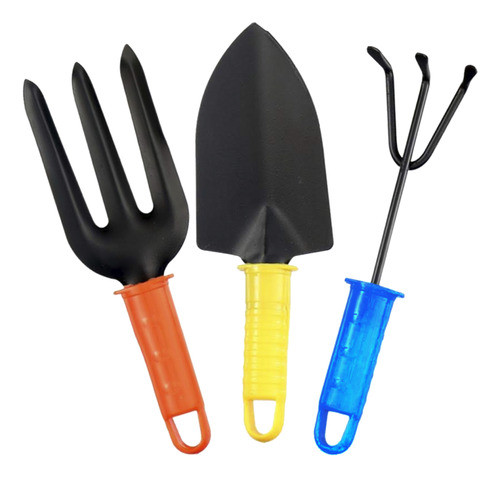 Conjunto De Jardinagem 3 Peças Para Horta E Jardim 0