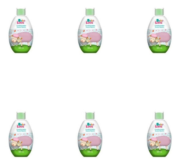 Nutriex Bebê Love Suave Neutro Shampoo 240ml (kit C/06) 0 Nutriex Bebê Love Suave Neutro Shampoo 240ml (kit C/06) 0
