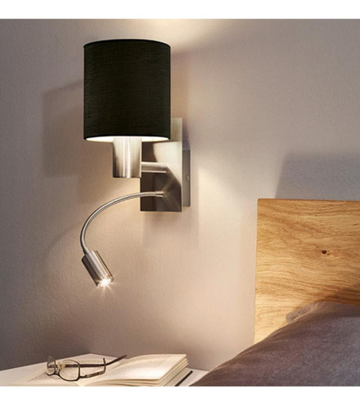 Lámpara Portátil De Pared 2 Luces Eglo Pasteri Oferta 1