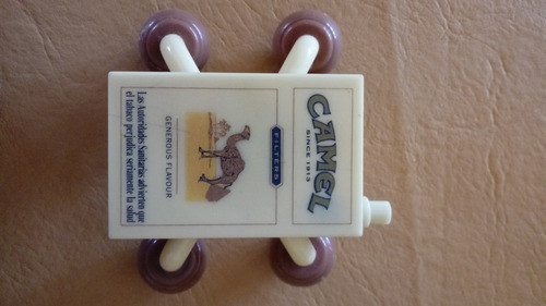 Masajeador A Pilas Simil Caja De Cigarrillos Camel 0