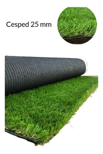 3,60 M2 ( 2,00 X 1,80 Mt ) Césped Sintético 25 Mm, Tricolor 1