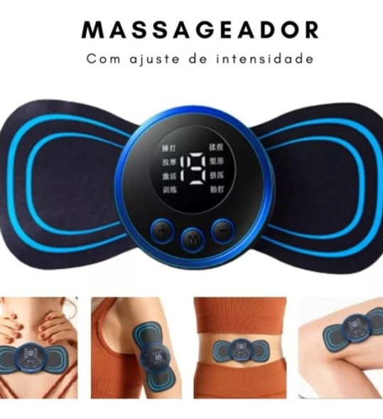 Massageador Eletroterapia Cervical Perna Lombar Abdômen Pern 1 Massageador Eletroterapia Cervical Perna Lombar Abdômen Pern 1