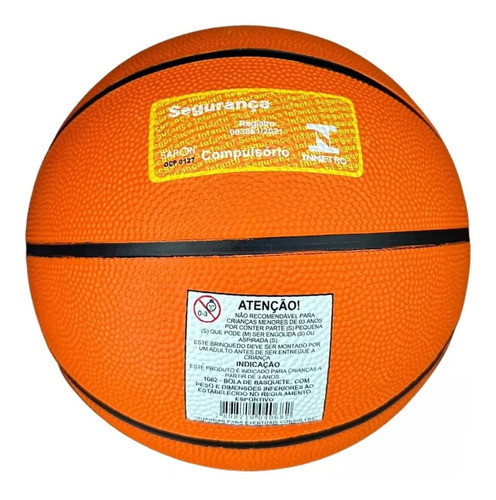 Bola Basquete Basketball Tam. Padrão 480g Promoção Atacado 1