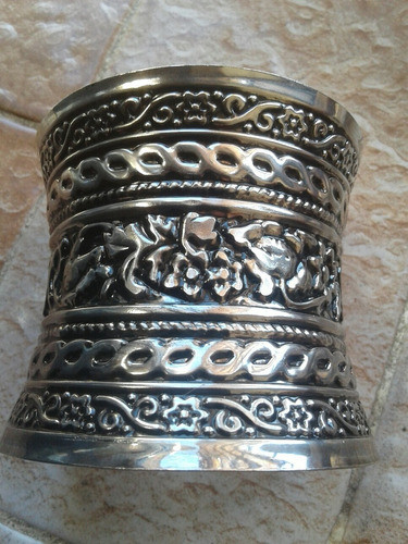 Brazalete Imperial Metálico Plateado 1