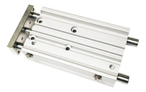Cilindro Compacto Con Guías Bujes A Fricciòn  12  X 50mm 0