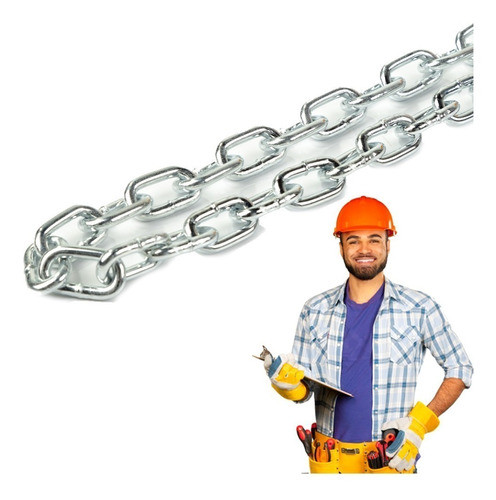 Cadena Galvanizada Nº 25 12.50 Kg. Dogo 0