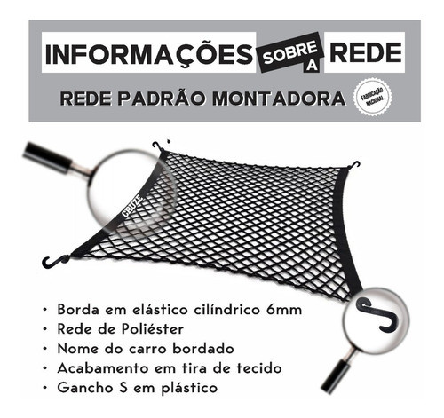 Rede Porta Malas Cruze 2021 2022 Retencao Acessorio 1