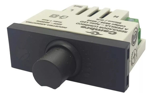 Modulo Regulador Lumínico Apto Led Perilla Cambre 8838 Gris 0