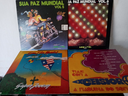 Lote 4 Lps Sua Paz Mundial -conservados 0