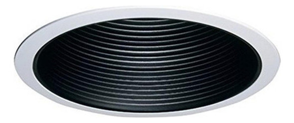 Ribete Blanco Halo 310p Con Deflector Negro Coilex, 6 Pulgad 0 Ribete Blanco Halo 310p Con Deflector Negro Coilex, 6 Pulgad 0