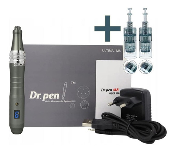 Dermapen Dr. Pen M8 Profesional Cableado + Agujas Crazy Shop 1