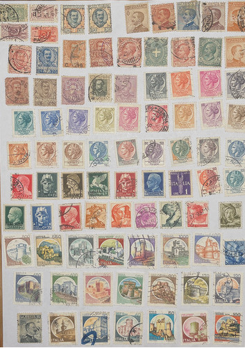 Sello Postal Correo  Italia 87 Estampillas De Colección Vea 0