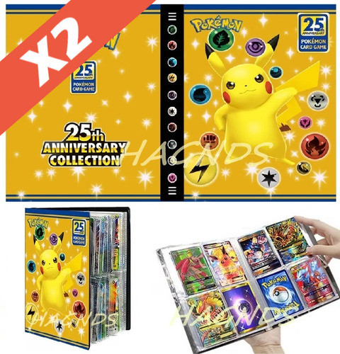 Album Pokemon Para 240 Cts Tcg Nuevo X2 Entrega Inmediata 1