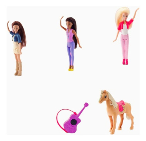Barbie Mattel Muñecas Colección Mcdonalds 2015 Cada Una. 0