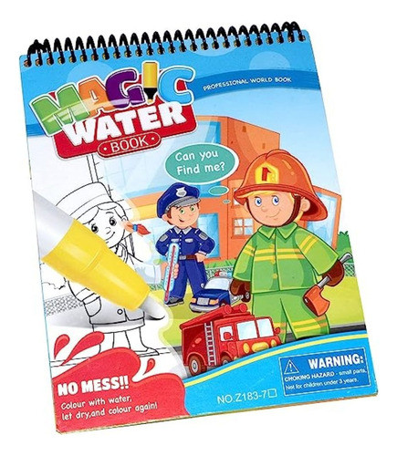 Libro Para Colorear Mágico  Varios Dibujitos 0