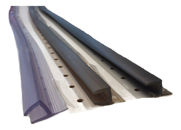 Burlete Pvc Tipo 4 Blindex 8mm Tramo De 2,20m Color Humo 0 Burlete Pvc Tipo 4 Blindex 8mm Tramo De 2,20m Color Humo 0