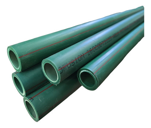 Pack X 5 Caños Termofusión Agua Caliente 25mm Latyn X 4mts 1