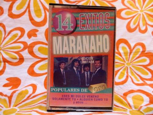 14 Exitos Los De Maranaho, Cassette - Leader Music 1993 0
