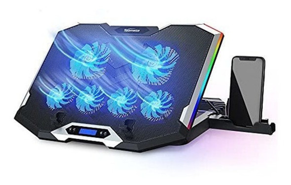 Bandeja Cooler Rgb Para Laptop De 15.6 A 17.3 Pulgadas 0