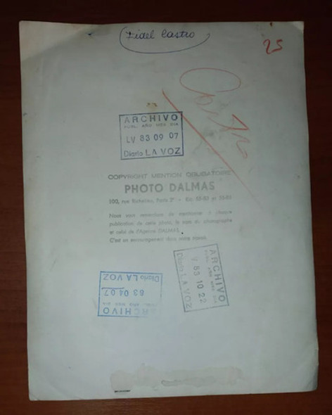 Fotografía Fidel Castro Photo Dalma 1