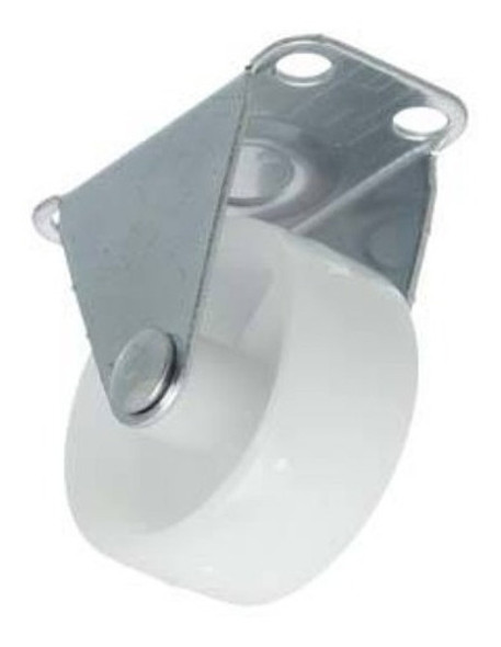 Rueda Blanca Base Fija 38 Mm 0