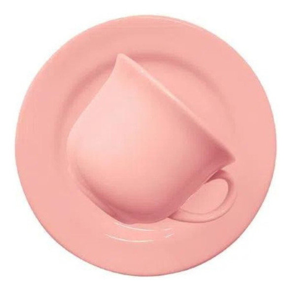 Juego De 4 Tazas De Té Rosadas 0 Juego De 4 Tazas De Té Rosadas 0